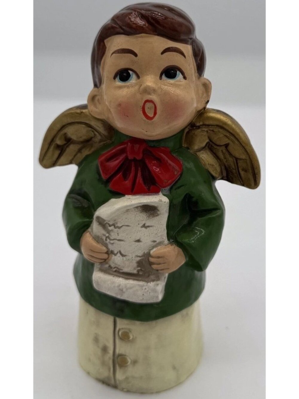 Vintage Star Christmas Choir Boy Caroling Angels Kitschy Japan